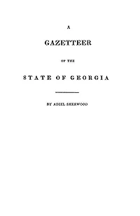 A Gazetteer of the State of Georgia