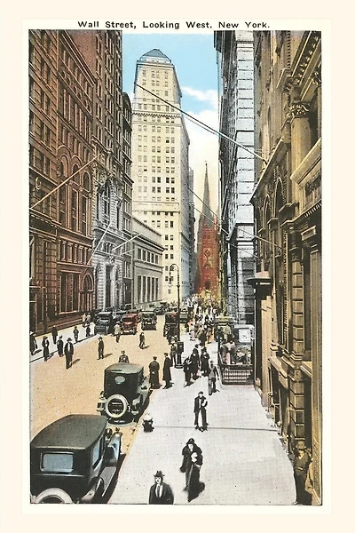 Vintage Journal Wall Street, New York City