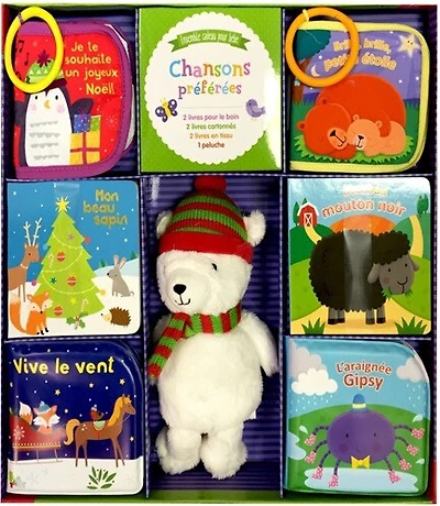 Ensemble cadeau pour bébé : Chansons préférées.