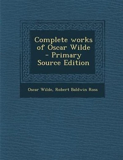 Complete works of Oscar Wilde