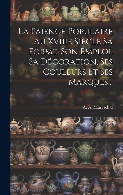 La Faience Populaire Au Xviiie Siècle Sa Forme, Son Emploi, Sa Décoration
