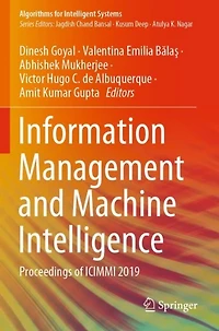 Information Management and Machine Intelligence: Proceedings of ICIMMI 2019