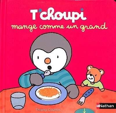 T'choupi mange comme un grand