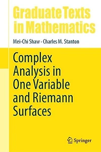 Complex Analysis One Variable and Riemann Surfaces