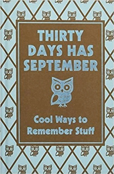 30 DAYS HAS SEPTEMBER