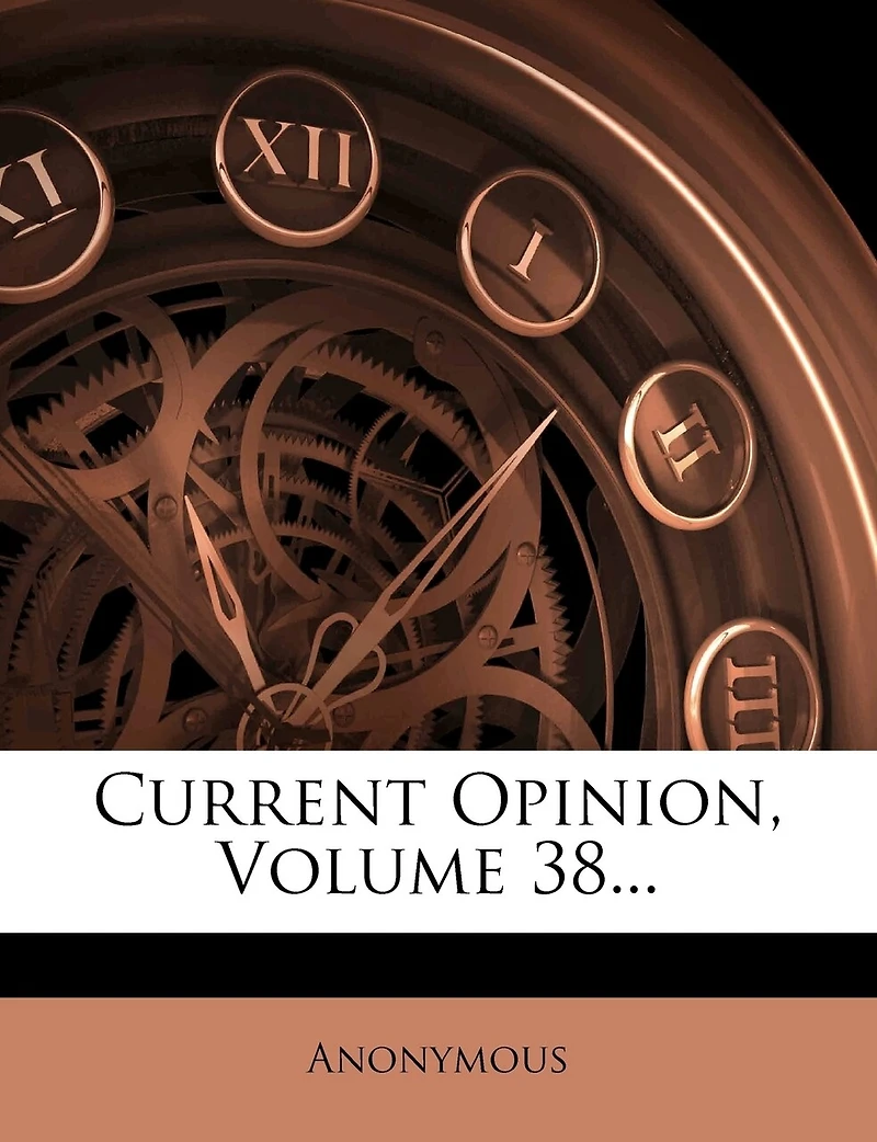 Current Opinion, Volume 38