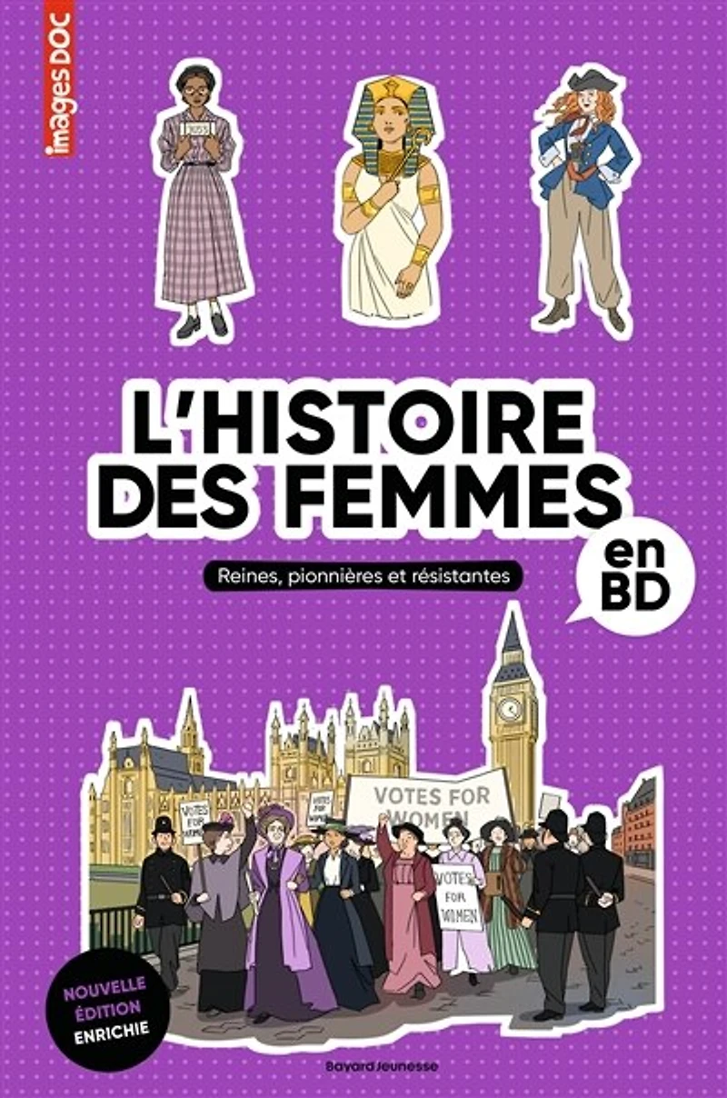 L'histoire des femmes en BD: reines, pionnières et résistantes