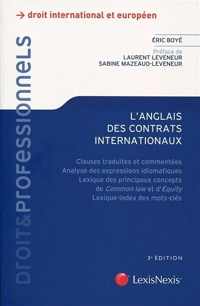 L' anglais des contrats internationaux