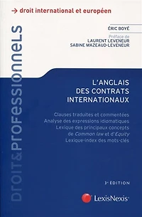 L' anglais des contrats internationaux
