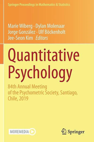 Quantitative Psychology: 84th Annual Meeting Of The Psychometric Society, Santiago, Chile, 2019