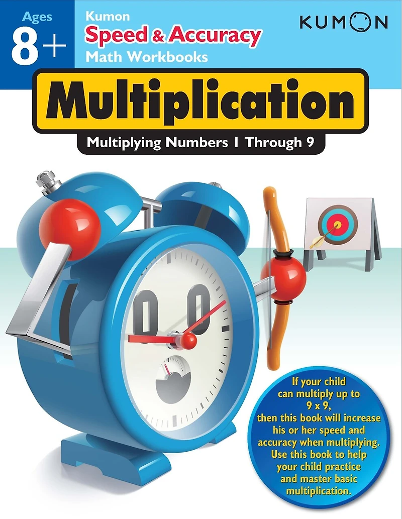 Kumon Speed & Accuracy Multiplication: Multiplying Numbers 1 through 9