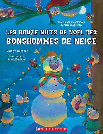 Les douze nuits de Noël des bonshommes de neige