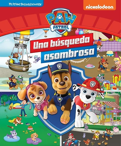 Paw Patrol Una Búsqueda Asombrosa (Paw Patrol Pawsome Search): Mi Primer Busca Y Encuentra (First Look and Find)