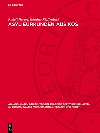 Asylieurkunden aus Kos