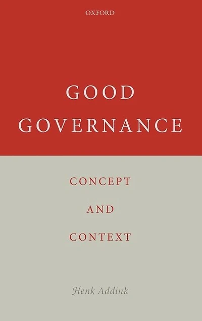 Good Governance: Concept And Context