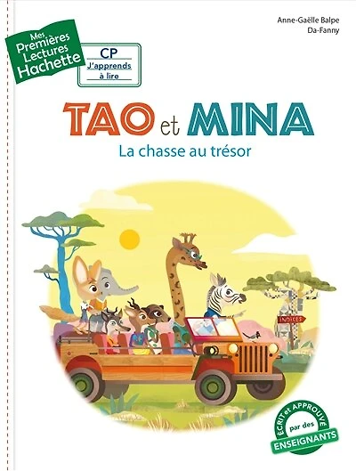 Premières lectures CP1 Tao et Mina - La chasse au trésor