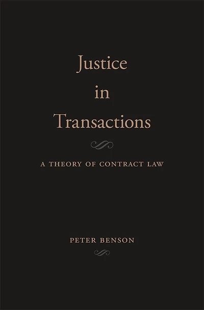 Justice Transactions: A Theory of Contract Law