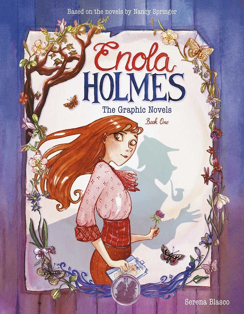 Enola Holmes: The Graphic Novels: Case of Peculiar Pink Fan, Cryptic Crinoline, and Baker Street Station
