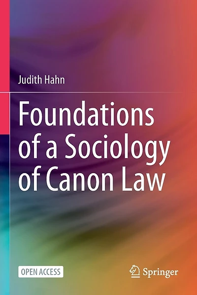 Foundations of a Sociology of Canon Law