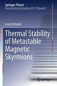 Thermal Stability of Metastable Magnetic Skyrmions