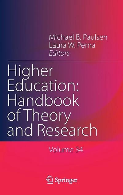 Higher Education: Handbook Of Theory And Research: Volume