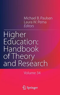 Higher Education: Handbook Of Theory And Research: Volume