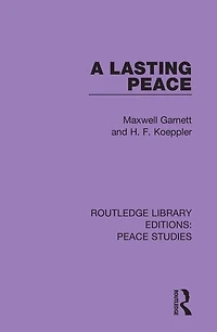 A Lasting Peace