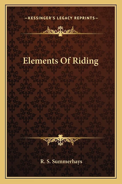 Elements Of Riding