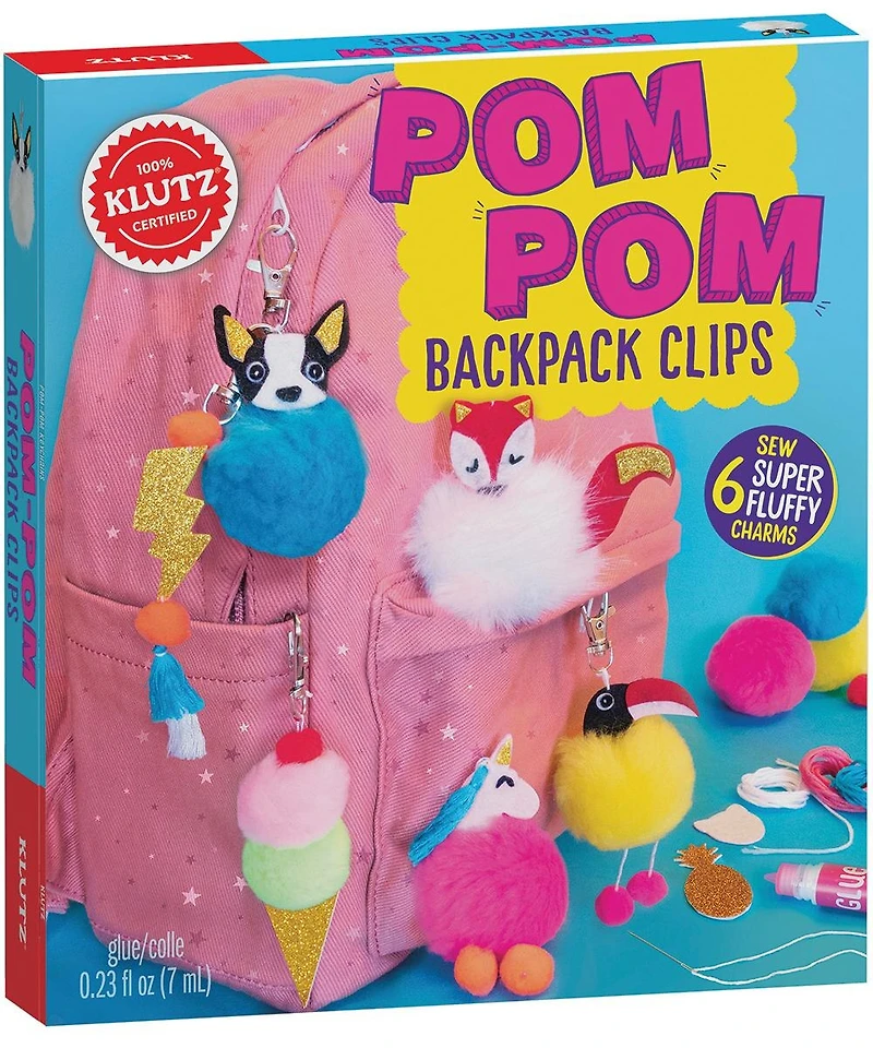 Pom-Pom Backpack Clips