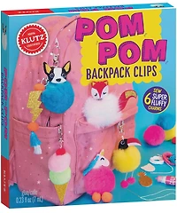 Pom-Pom Backpack Clips