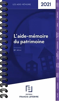 L' aide-mémoire du patrimoine: 2025