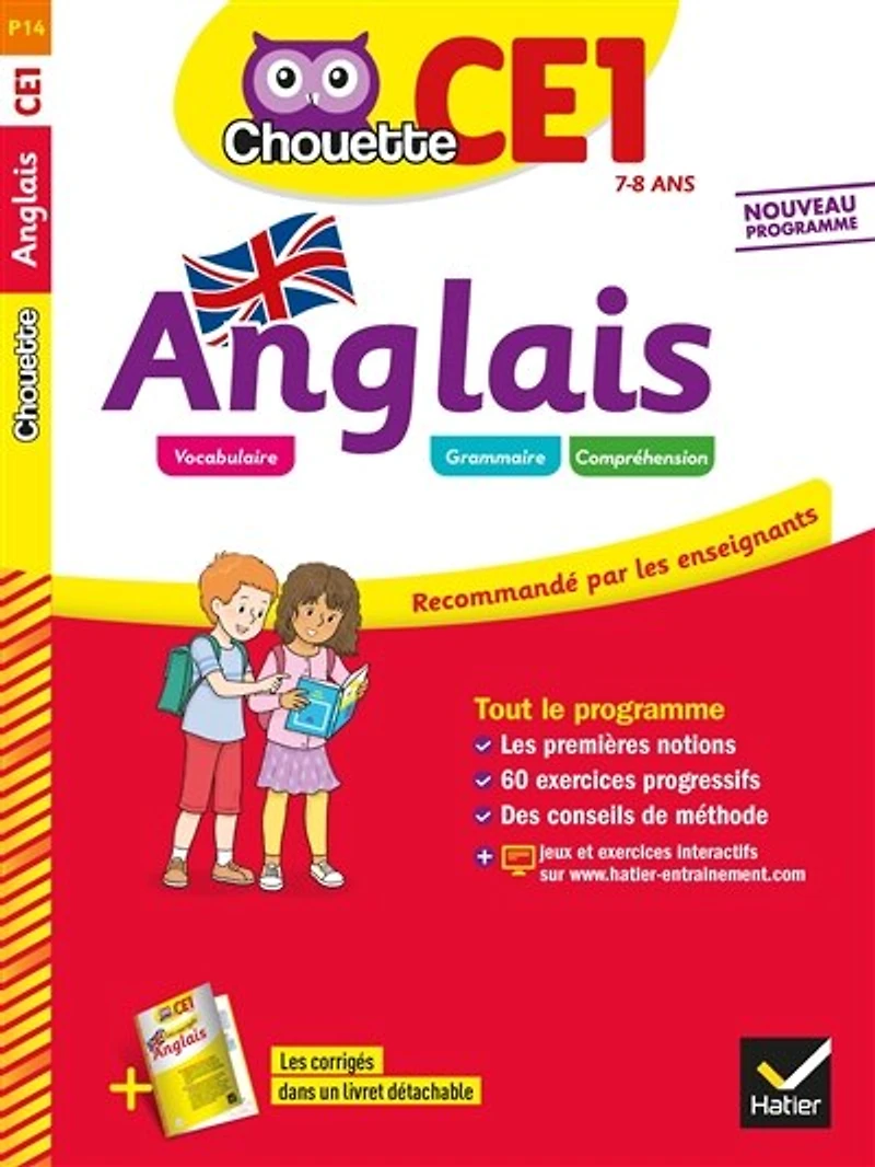 Anglais CE1, 7-8 ans: nouveau programme