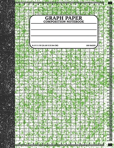 Graph Paper Composition Notebook: Math and Science Lover Graph Paper Cover Watercolor (Quad Ruled 4 squares per inch, 100 pages) Birthday Gifts For Math Lover Teacher