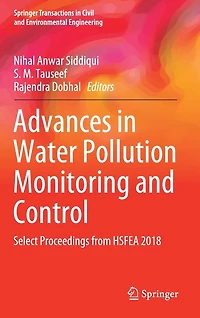 Advances Water Pollution Monitoring and Control: Select Proceedings from HSFEA 2018