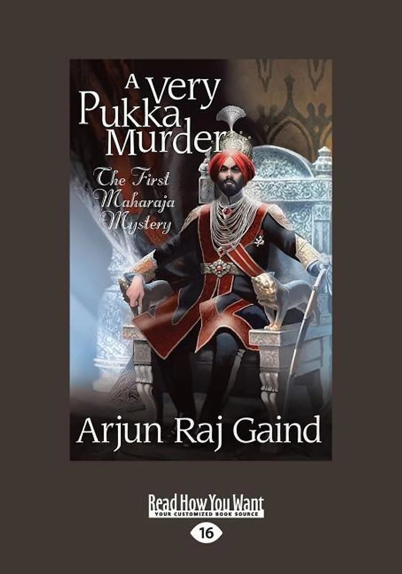A Very Pukka Murder: A Maharaja Mystery (Large Print 16pt)