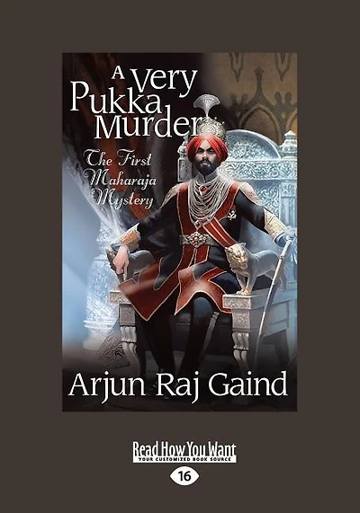 A Very Pukka Murder: A Maharaja Mystery (Large Print 16pt)