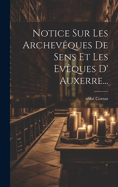 Notice Sur Les Archevêques De Sens Et Les Evêques D' Auxerre...
