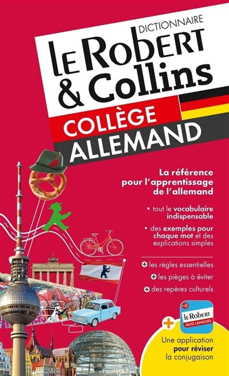 Robert & Collins college allemand: dictionnaire allemand-français, français-allemand