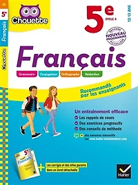 Français 5e, 12-13 ans: conforme au programme