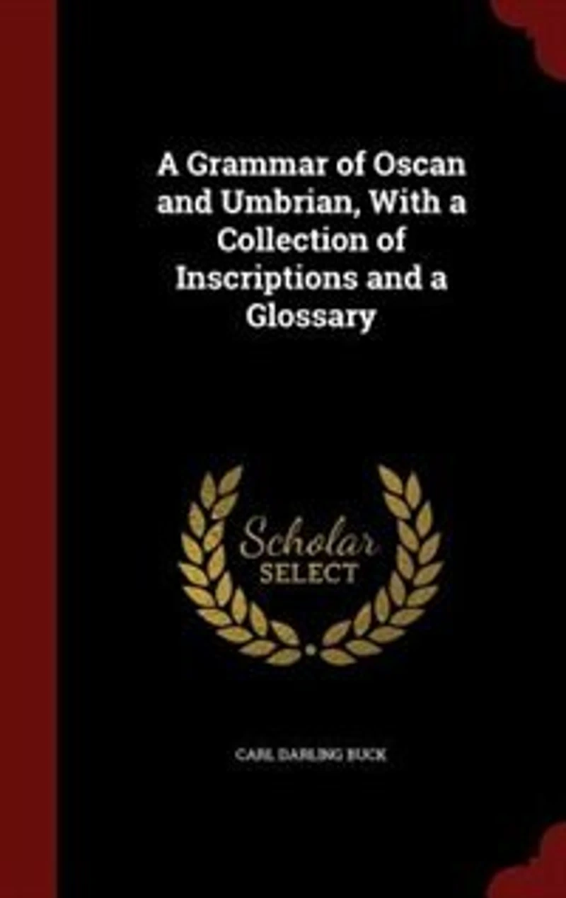 A Grammar of Oscan and Umbrian