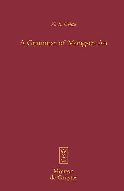 A Grammar of Mongsen Ao