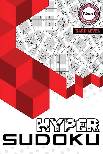 Hyper Sudoku: 300 Hard Level Sudoku, Sudoku Hard Puzzle Books, Hard Sudoku Books for Adults, Volume 1