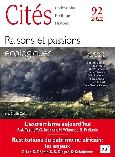 Cités, n°92. Raisons et passions écologistes
