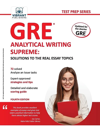 GRE Analytical Writing Supreme: Solutions to the Real Essay Topics