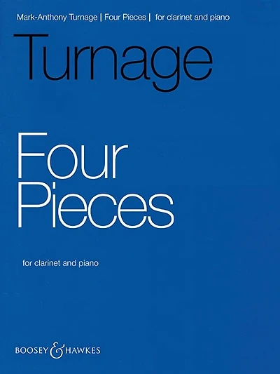 4 Pieces: Clarinet And Piano
