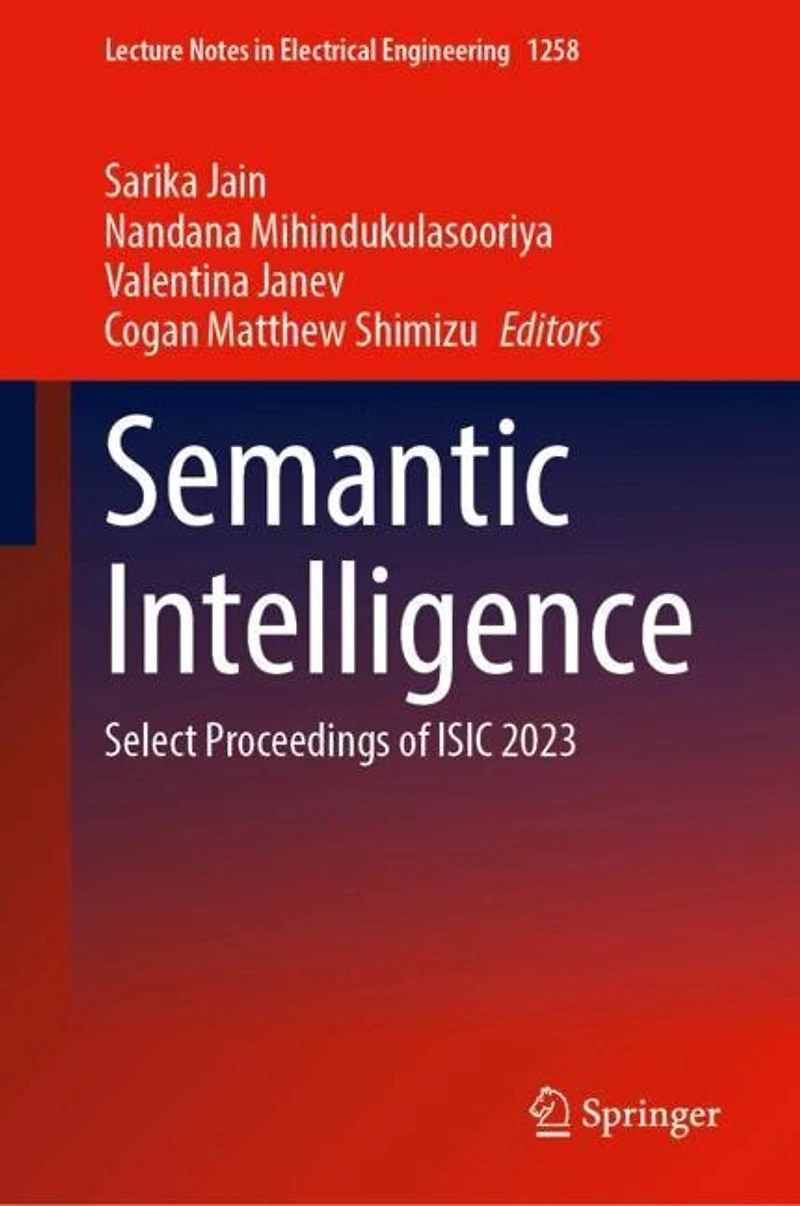 Semantic Intelligence: Select Proceedings of ISIC 2023