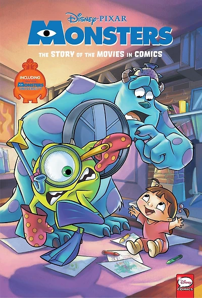 Disney/PIXAR Monsters Inc. and Monsters University: The Story of the Movies in Comics