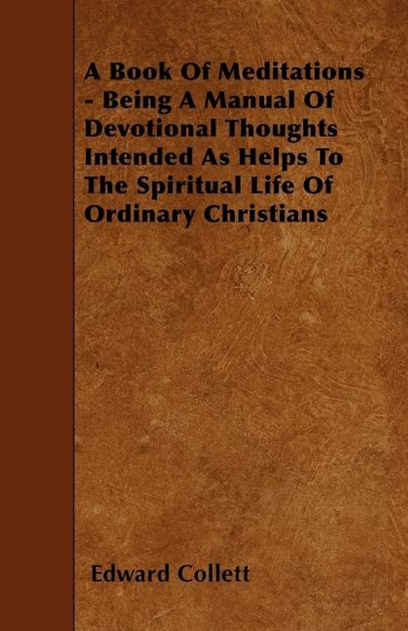 A Book of Meditations