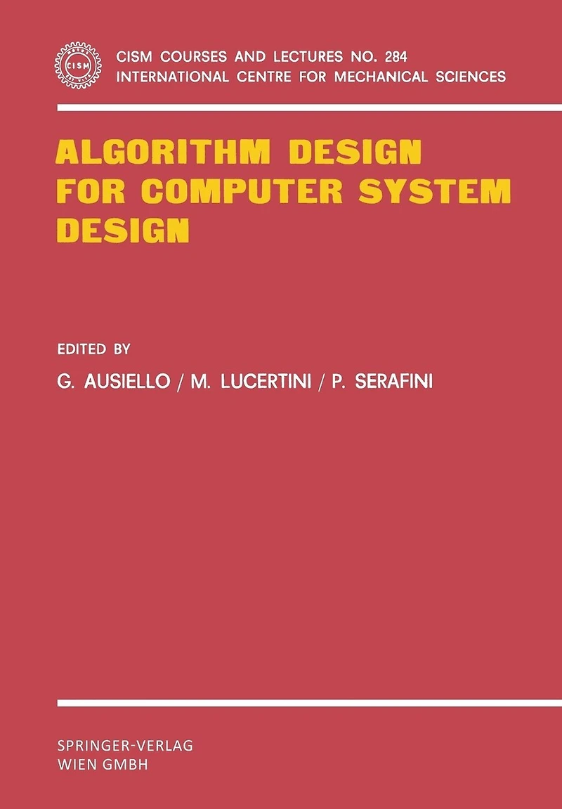 Algorithm Design For Computer System Design