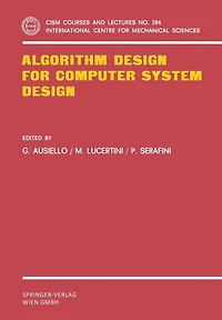 Algorithm Design For Computer System Design